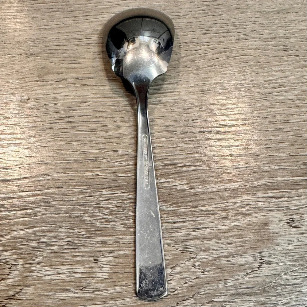 Vintage Imperial Stainless USA Sugar Serving Spoon Lady‎ Duff Kitchen Flatware